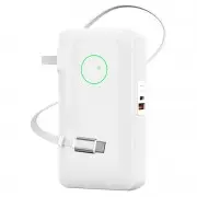 Портативный ЗП Power Bank WIWU Wi-P049 PD20W with cable 10000 mAh White