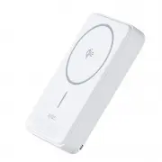 Портативный ЗП Power Bank WIWU Wi-P031 Magnetic с БЗП 30W 10000 mAh White