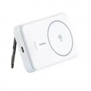 Портативный ЗП Power Bank WIWU Wi-P031 Magnetic с БЗП 30W 10000 mAh White