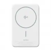 Портативный ЗП Power Bank WIWU Wi-P031 Magnetic с БЗП 30W 10000 mAh White
