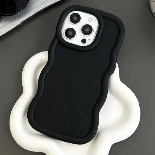 Чехол TPU Ripple для Apple iPhone 14 Pro (6.1") Black - изображение 1