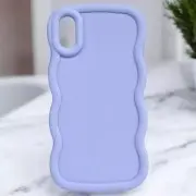 Чохол TPU Ripple для Apple iPhone X / XS (5.8") Lilac Blue