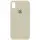 Чехол Silicone Case Full Protective (AA) для Apple iPhone XR (6.1") Бежевый / Antique White