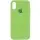 Чехол Silicone Case Full Protective (AA) для Apple iPhone XR (6.1") Мятный / Mint