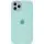 Чохол Silicone Case Full Protective (AA) для Apple iPhone 11 Pro Max (6.5") Бірюзовий / Turquoise