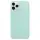 Чохол Silicone Case without Logo (AA) для Apple iPhone 11 Pro (5.8") Блакитний / Marine Green