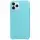 Чохол Silicone Case without Logo (AA) для Apple iPhone 11 Pro (5.8") Блакитний / Ice Blue
