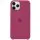 Чохол Silicone Case (AA) для Apple iPhone 11 Pro (5.8") Червоний / Rose Red
