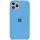 Чохол Silicone Case (AA) для Apple iPhone 11 Pro (5.8") Блакитний / Cornflower