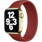 Ремінець Solo Loop для Apple Watch 42(ser.1-3)/44/45/46/49mm 170mm (8) Червоний / Dark Red