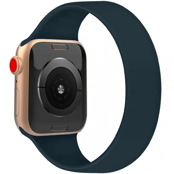 Ремешок Solo Loop для Apple Watch 42(ser.1-3)/44/45/46/49mm 150mm (5) Зеленый / Forest green