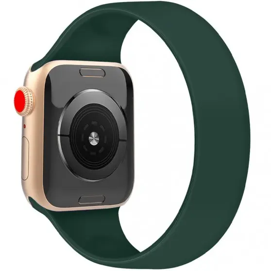 Ремешок Solo Loop для Apple Watch 38/40/41/42mm(ser.10) 177mm (9) Зеленый / Pine green