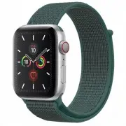 Ремешок Nylon для Apple Watch 38/40/41/42mm(ser.10) Зеленый / Pine green