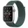 Ремінець Nylon для Apple Watch 38/40/41/42mm(ser.10) Зелений / Pine green