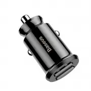 Пристрій автомобільної зарядки Baseus Grain (2USB 3.1A) (Чорний)