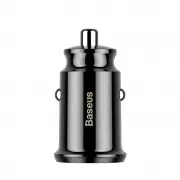 Пристрій автомобільної зарядки Baseus Grain (2USB 3.1A) (Чорний)