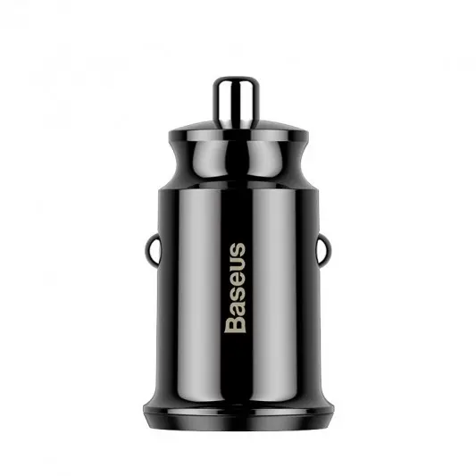 АЗП Baseus Grain 3.1A (2USB-A) (CCALL-ML) Чорний - зображення 5 