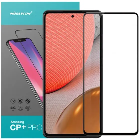 Захисне скло для Samsung Galaxy A72 4G / A72 5G Nillkin (CP+PRO) (Чорний)