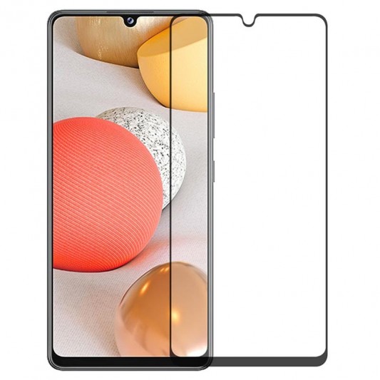 Защитное стекло XD+ (full glue) (тех.пак) для Samsung Galaxy A42 5G