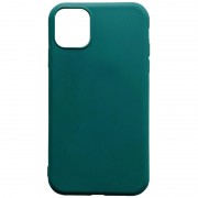 Силіконовий чохол Candy для Apple iPhone 12 mini (5.4") (Зелений / Forest green)