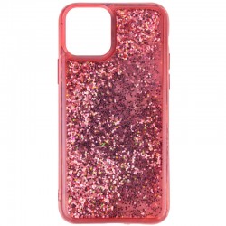 TPU + PC чохол для Apple iPhone 12 mini (5.4") Sparkle (glitter) (Червоний)