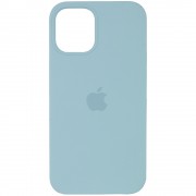 Чохол Silicone Case (AA) для Apple iPhone 12 mini (5.4") (Бірюзовий / Light blue)