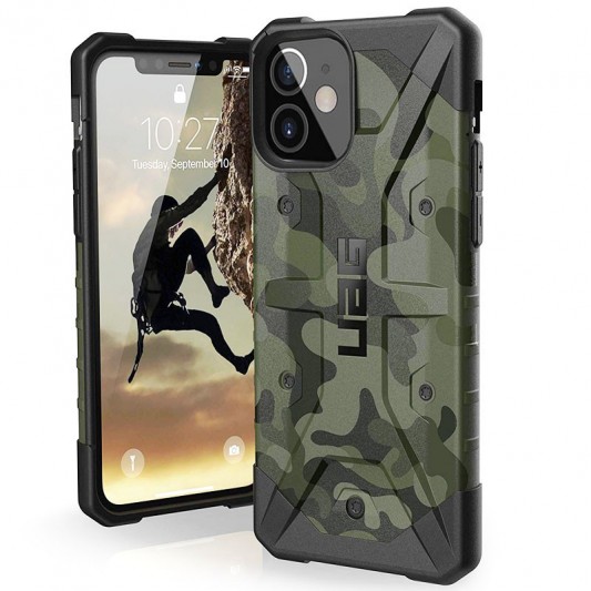 Ударостійкий чохол для Apple iPhone 12 mini (5.4") UAG Pathfinder камуфляж (Зелений)
