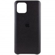 Шкіряний чохол для Apple iPhone 12 mini (5.4") AHIMSA PU Leather Case Logo (A) (Чорний)