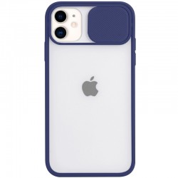 Чехол Camshield mate TPU со шторкой для камеры для Apple iPhone 12 mini (5.4") (Синий)