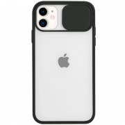 Чохол Camshield mate TPU зі шторкою для камери для Apple iPhone 12 mini (5.4") (Чорний)