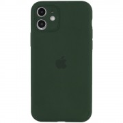 Чохол Silicone Case Full Camera Protective (AA) для Apple iPhone 12 mini (5.4") (Зелений / Cyprus Green)