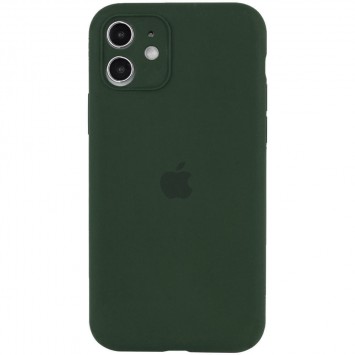 Чохол Silicone Case Full Camera Protective (AA) для Apple iPhone 12 mini (5.4") (Зелений / Cyprus Green)