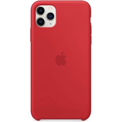 Чохол Silicone case (AAA) для Apple iPhone 11 Pro (Червоний / Red ) 