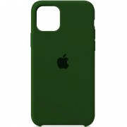 Чохол Silicone Case (AA) для Apple iPhone 11 Pro (Зелений / Dark Olive)
