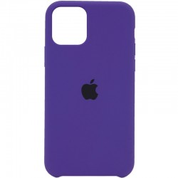 Чохол Silicone Case (AA) Для Apple iPhone 11 Pro Max (Фіолетовий / Ultra Violet)
