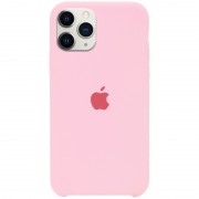 Чохол Silicone Case (AA) Для Apple iPhone 11 Pro Max (Рожевий / Light pink)