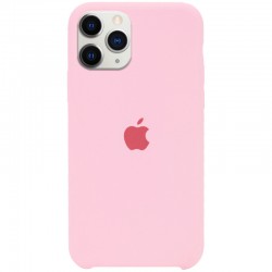 Чохол Silicone Case (AA) Для Apple iPhone 11 Pro Max (Рожевий / Light pink)