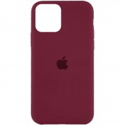 Чохол Silicone Case (AA)Для Apple iPhone 11 Pro Max (бордовий / Plum)