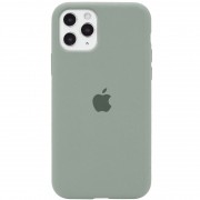 Чохол Silicone Case Full Protective (AA) для Apple iPhone 11 Pro (Сірий / Mist Blue)