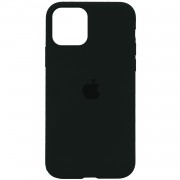 Чохол Silicone Case Full Protective (AA) Для Apple iPhone 11 Pro Max (Зелений / Black Green)