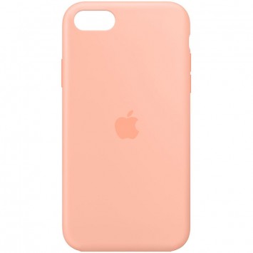 Чохол Silicone Case Full Protective (AA) для iPhone SE 2 / 3 (2020 / 2022) / iPhone 8 / iPhone 7 (Помаранчевий / Grapefruit)