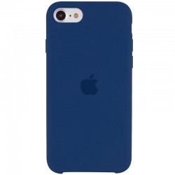 Чохол Silicone Case (AA) для iPhone SE 2 / 3 (2020 / 2022) / iPhone 8 / iPhone 7 (Синій / Navy Blue)