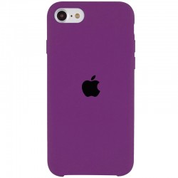 Чохол Silicone Case (AA) для iPhone SE 2 / 3 (2020 / 2022) / iPhone 8 / iPhone 7 (Фіолетовий / Grape )