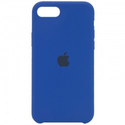 Чохол Silicone Case (AA) для iPhone SE 2 / 3 (2020 / 2022) / iPhone 8 / iPhone 7 (Синій / Royal blue)