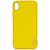 Шкіряний чохол Xshield для Apple iPhone X / XS (Жовтий / Yellow)