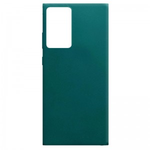 Силіконовий чохол Candy для Samsung Galaxy Note 20 Ultra (Зелений / Forest green)