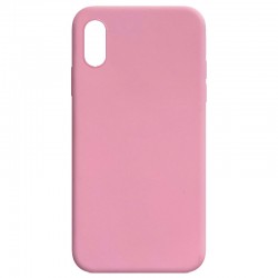 Силіконовий чохол Candy для Apple iPhone XR (Рожевий)
