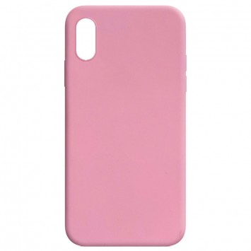Силіконовий чохол Candy для Apple iPhone XR (Рожевий)