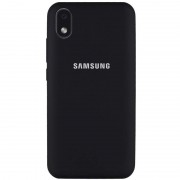Чохол Silicone Cover Full Protective (AA) Для Samsung Galaxy M01 Core / A01 Core (Чорний / Black)