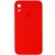 Чохол Silicone Case Square Full Camera Protective (AA) Для Apple iPhone XR (Червоний / Red)